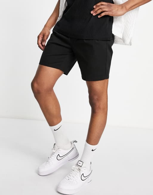 ASOS DESIGN - Short chino cigarette longueur classique - Noir , 4 de 4