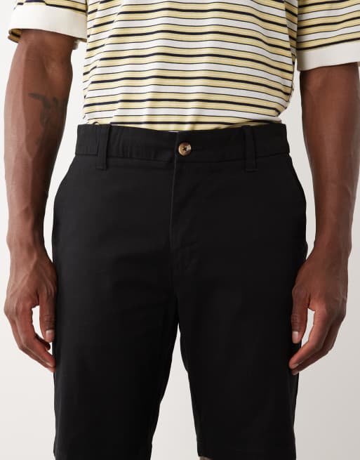 ASOS DESIGN - Short chino coupe skinny - Noir, 4 de 5