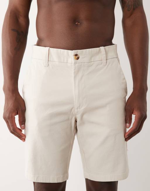 ASOS DESIGN - Short chino coupe skinny - Taupe, 4 de 5