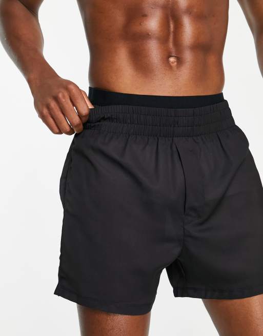 ASOS DESIGN - Short confort à taille double