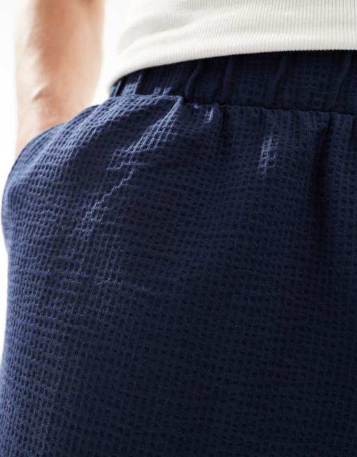 ASOS DESIGN - Short confort - Bleu marine, 2 de 5