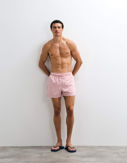 ASOS DESIGN - Short de bain court - Rose, 2 de 7