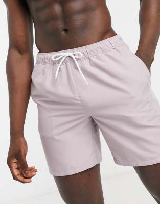 short de bain violet