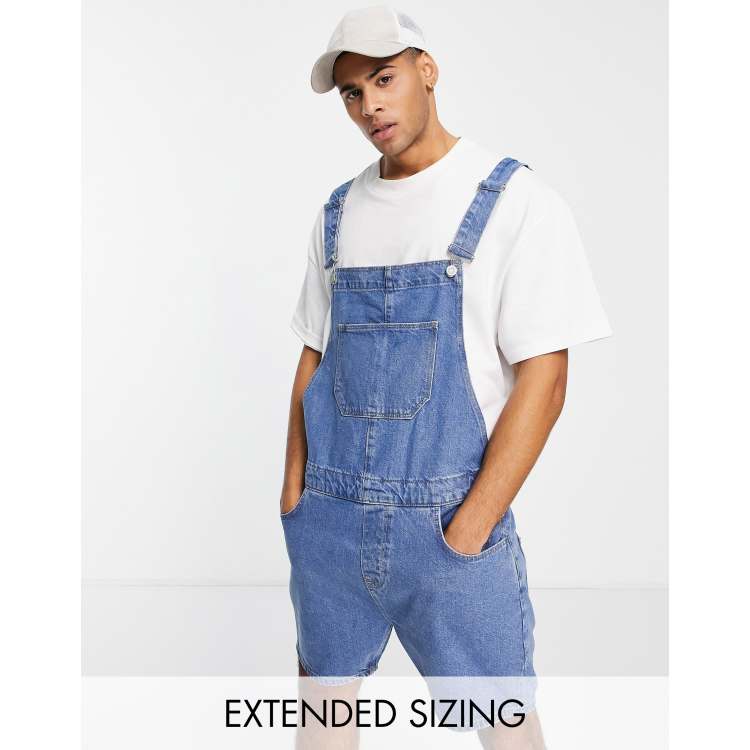 Asos mens deals overalls shorts