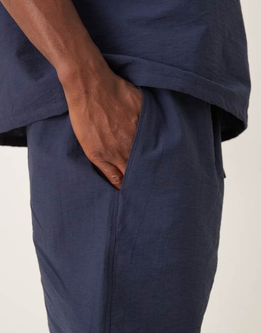 ASOS DESIGN - Short d'ensemble texturé - Bleu marine, 5 de 5