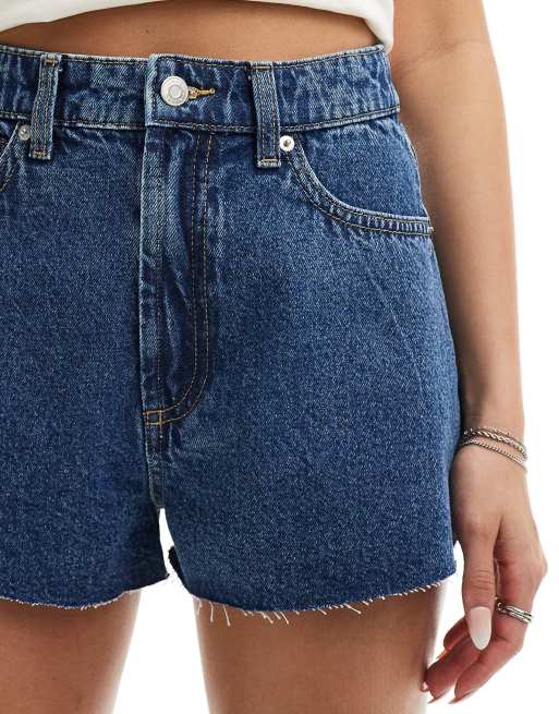 Short Coupe Jean Everlane Femme, Bleu, Taille 8 (28 Pouces), Coton, Excellent état