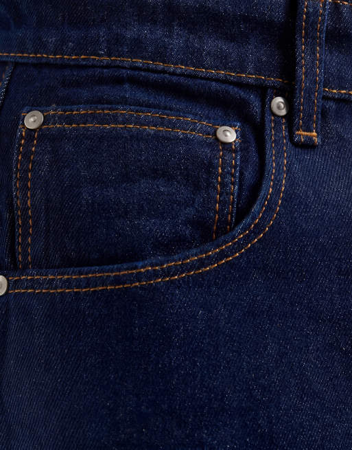 ASOS DESIGN - Short en jean mi-long - Indigo, 3 de 5