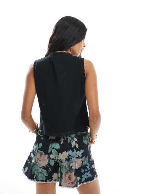 ASOS DESIGN - Short évasé à imprimé fleuri, 5 de 5