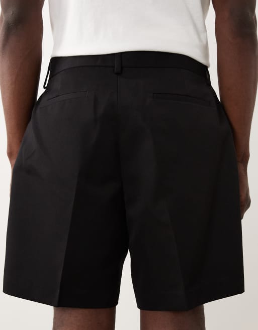 ASOS DESIGN - Short large habillé à pinces - Noir, 5 de 5