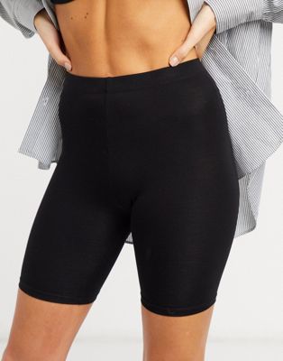 ASOS DESIGN basic legging shorts in black - ASOS Price Checker