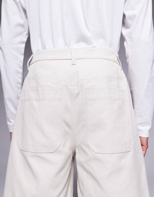 ASOS DESIGN - Short mi-long - Taupe, 4 de 5