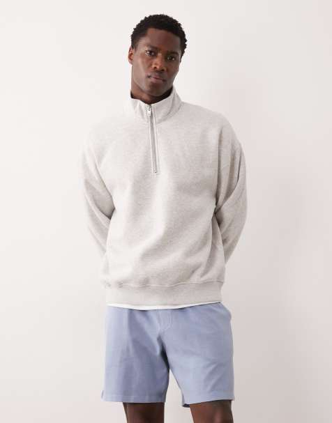 ASOS DESIGN - Short oversize en jersey avec poche arrière - Bleu - view 1