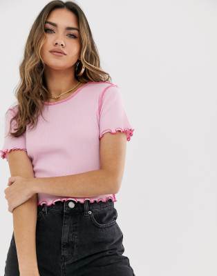 asos pink t shirt