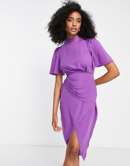 Asos store violet dress