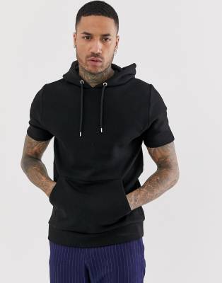 short sleeve hoodie designer