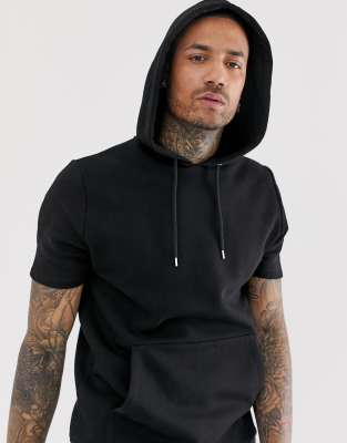 Short sleeve hoodie asos sale