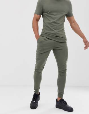 asos muscle fit tracksuit