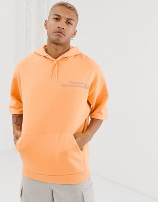 light orange hoodie