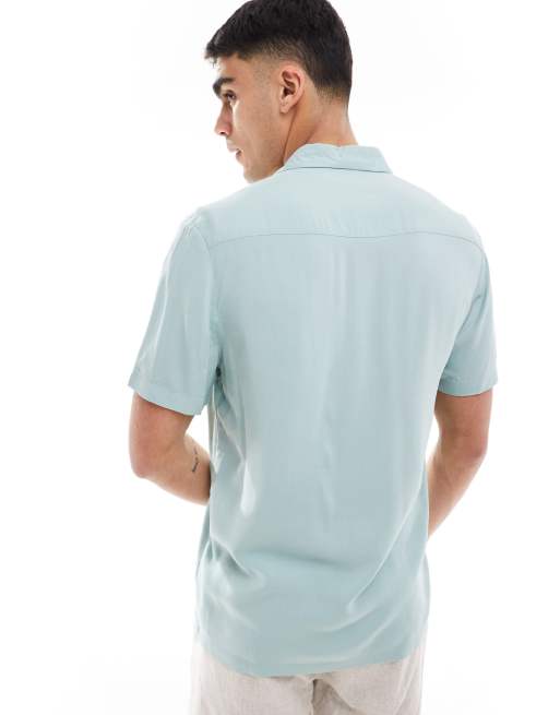 Asos short sleeve shirt best sale