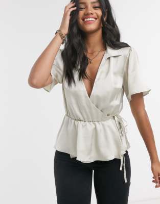 asos gold top