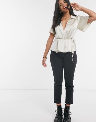 asos gold top