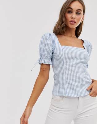 asos square neck top