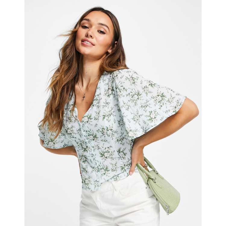 Asos store floral blouse