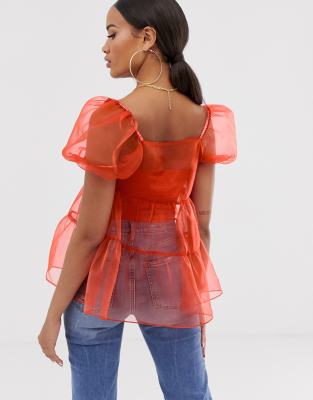 asos organza