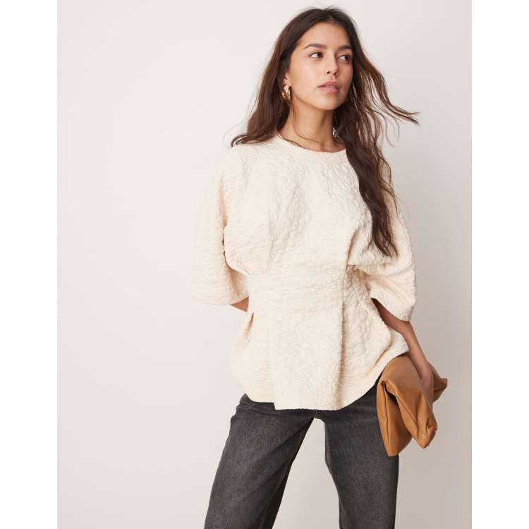 Jacquard Button Down Top – ForMe