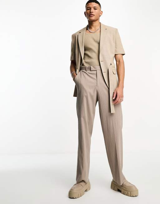 Short store jacket suit