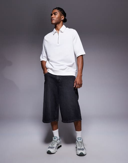 トップス AURALEE STAND UP HALF ZIP POLO Light Nylon Half Zip P/O – La Garçonne