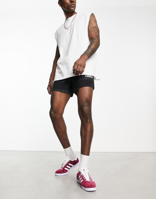 Asos jean shorts on sale mens