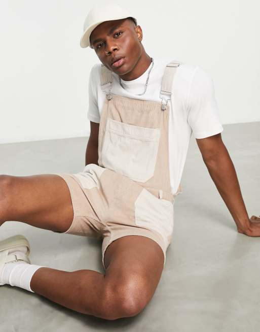 Asos mens 2024 overalls shorts