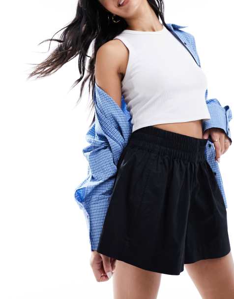 ASOS DESIGN – Shorts im Boxer-Stil in Schwarz - view 1