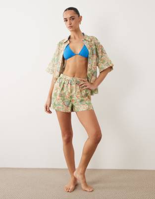 Asos Design Shorts In Multi