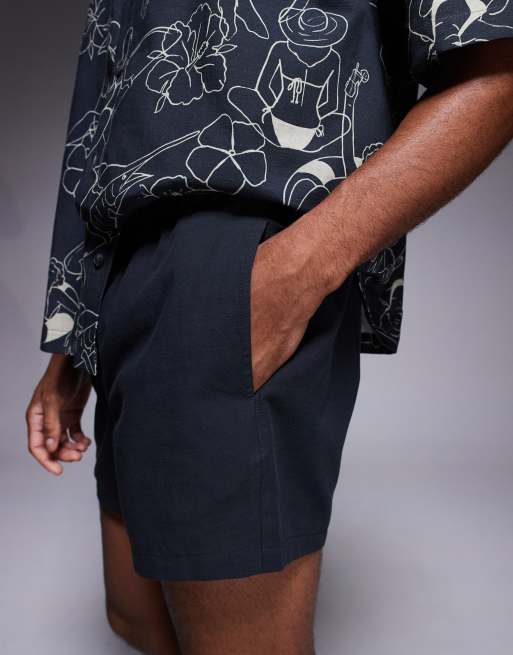 ASOS DESIGN shorts in short length in black - part of a set, 3 of 5