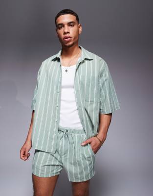 Asos Design Shorts In Green