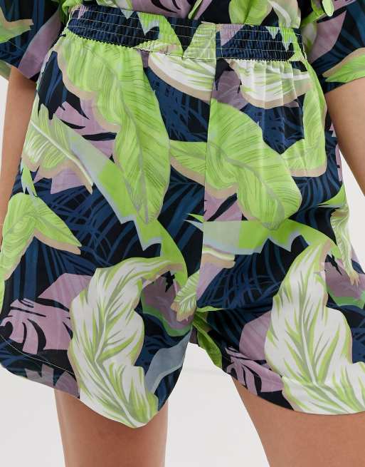 ASOS DESIGN – Shorts med tropiskt mönster, del av set, 3 av 4