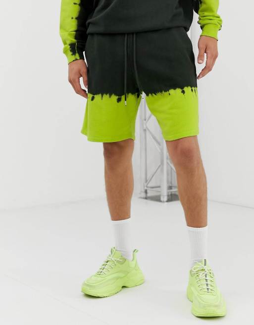 ASOS DESIGN – Set in neonfarbener Waschung mit Future-Print, 3 von 3