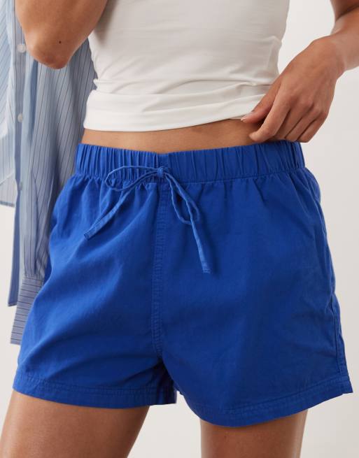 ASOS DESIGN Shorts zum Hineinschlüpfen in Kobaltblau, 5 von 5