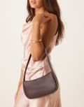 [ASOS DESIGN] ASOS DESIGN shoulder bag in burgundy-Red No Size BURGUNDY