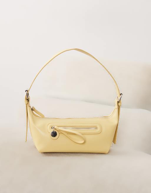 ASOS DESIGN shoulder bag in buttermilk, 2 of 4