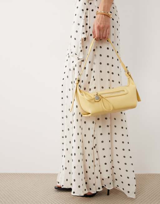 ASOS DESIGN shoulder bag in buttermilk, 3 of 4