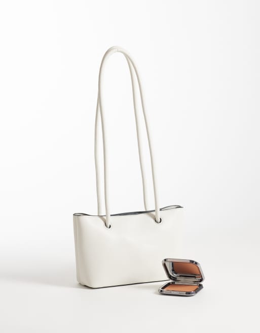 ASOS DESIGN shoulder bag in cream, 2 of 4
