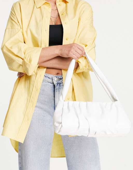 Asos white shoulder cheap bag