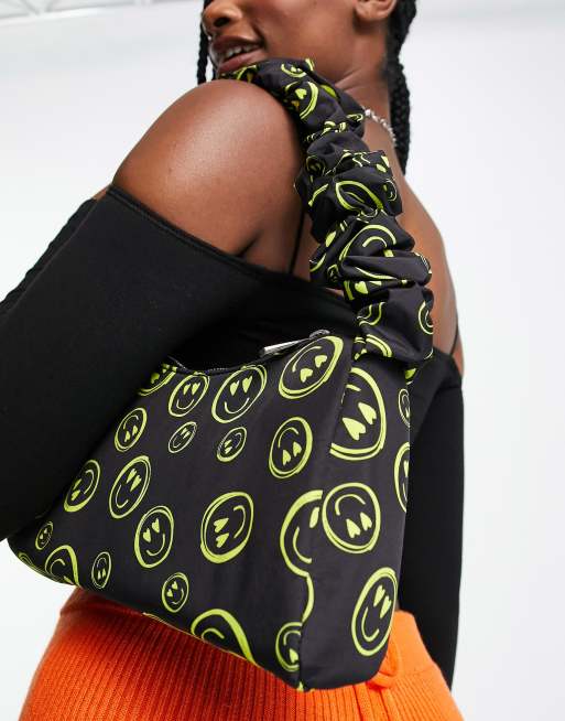 Sling Bag with Printed Strap