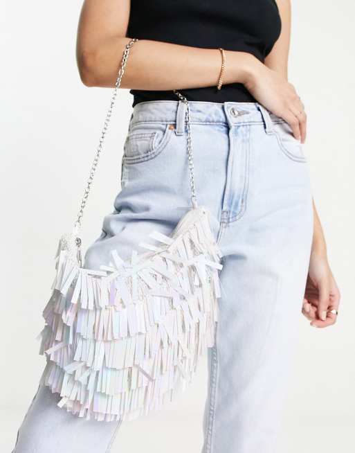 Asos hot sale fringe bag