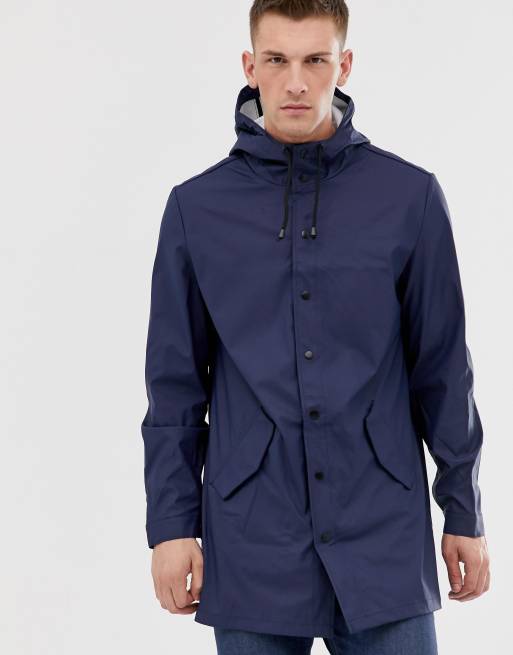 Asos rain cheap jacket mens