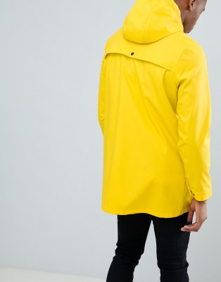 Asos yellow raincoat best sale