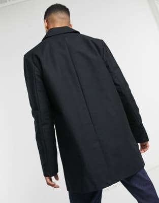 asos shower resistant trench coat